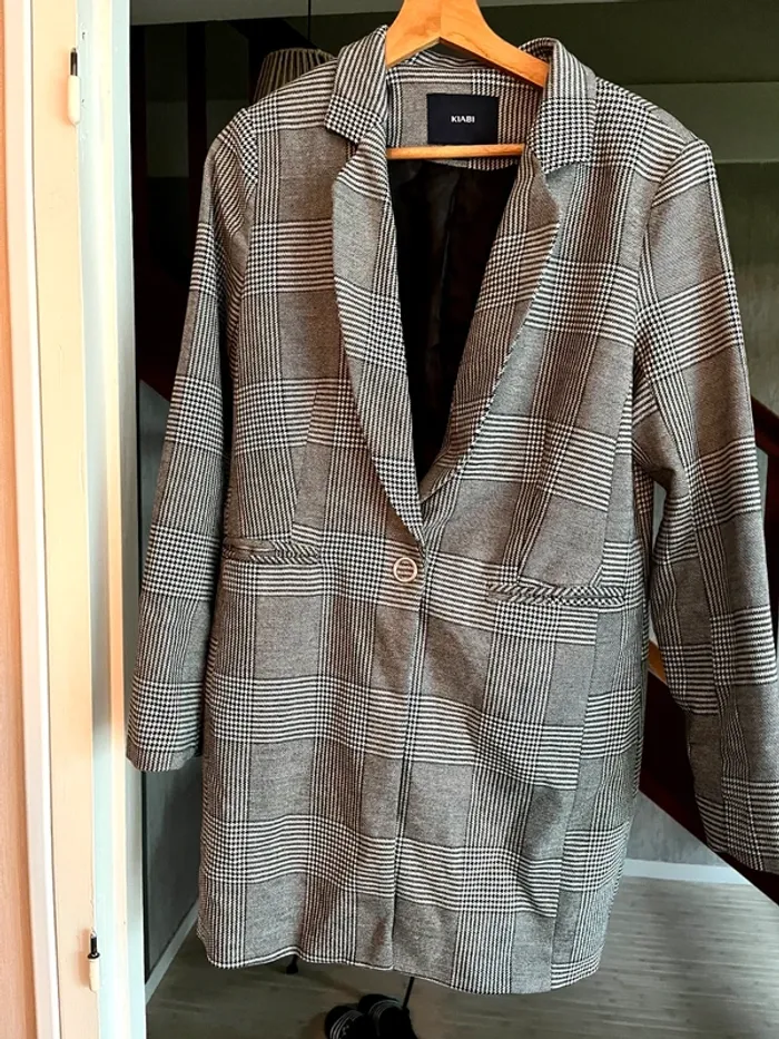 Veste tailleur longue