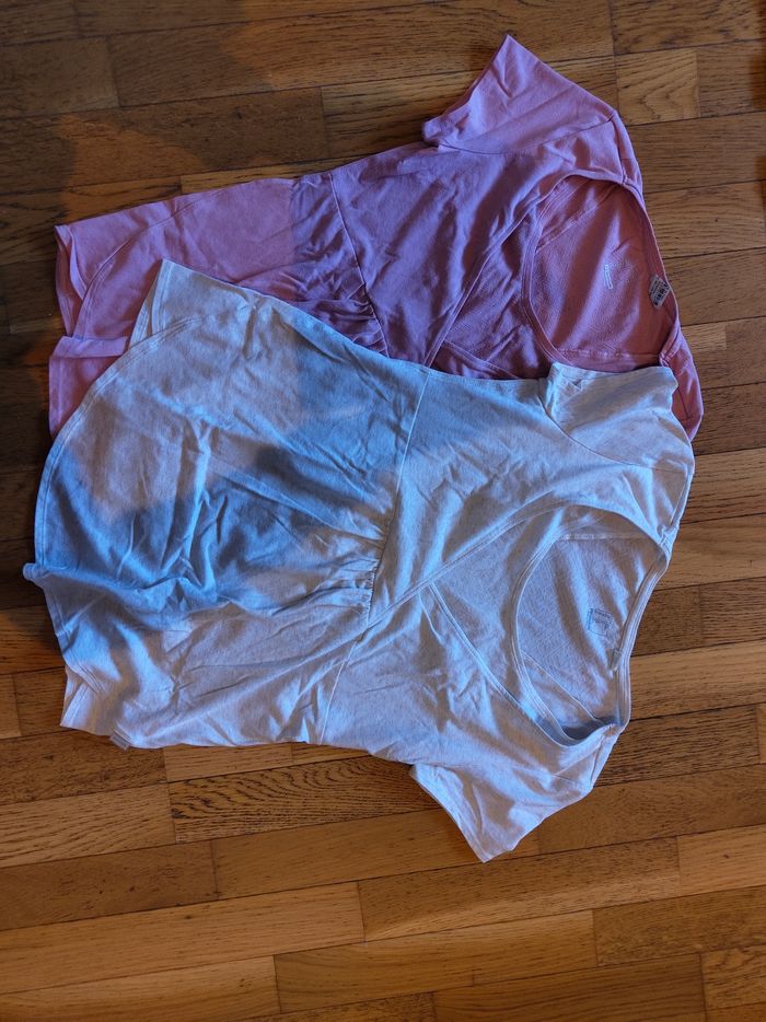Lot de 2 t-shirt de maternité Decathlon 36 - photo numéro 2