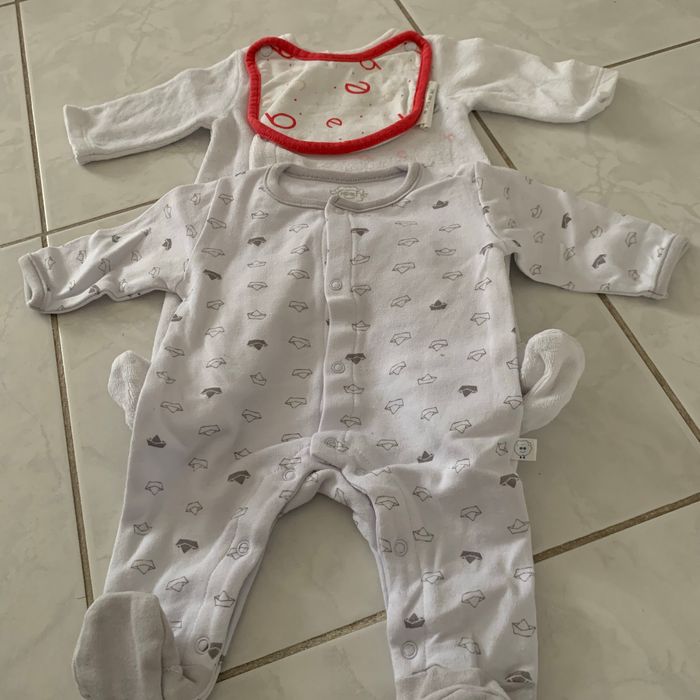 Lot de 2 pyjamas brioche