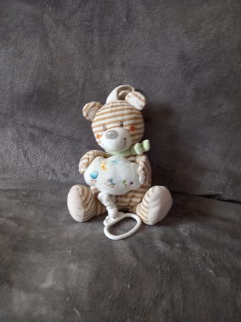 Doudou ours musical Nicotoy