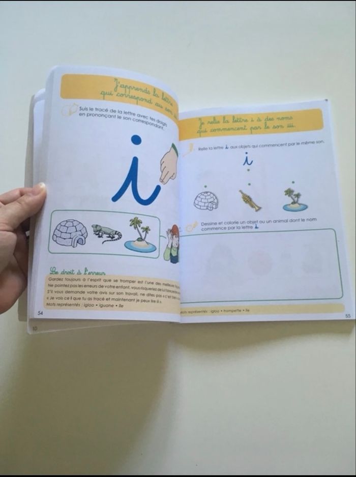 Lives TRÈS BON ÉTAT Les petits Montessori pour apprendre à lire  de 3 à 7 ans - photo numéro 7