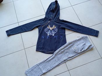 Ensemble sport jogging orchestra 10ans fille