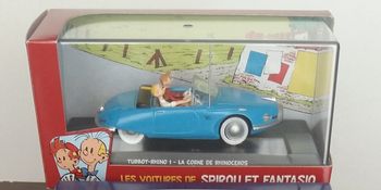 Voiture SPIROU ET FANTASIO : La Turbo-Rhino 1 - La corne de rhinocéros (SCELLÉ)