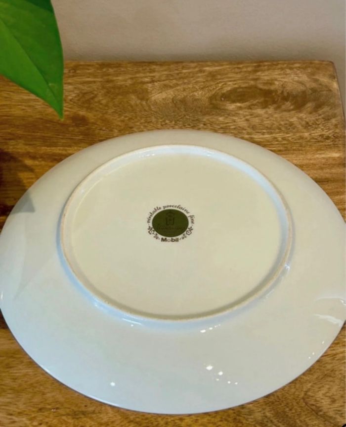 Assiette porcelaine - photo numéro 3