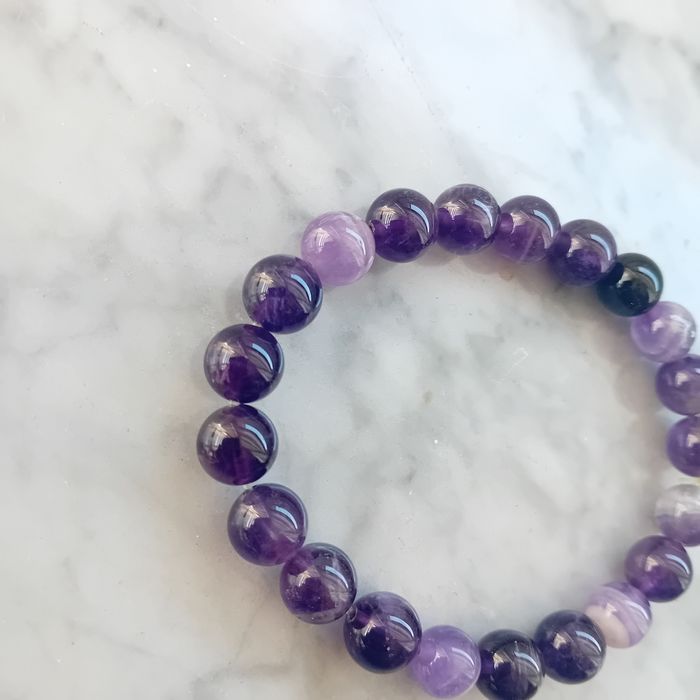 Bracelet violét - photo numéro 3