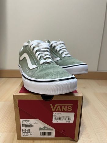 Vans Old Skool Color Theory Iceberg Gree