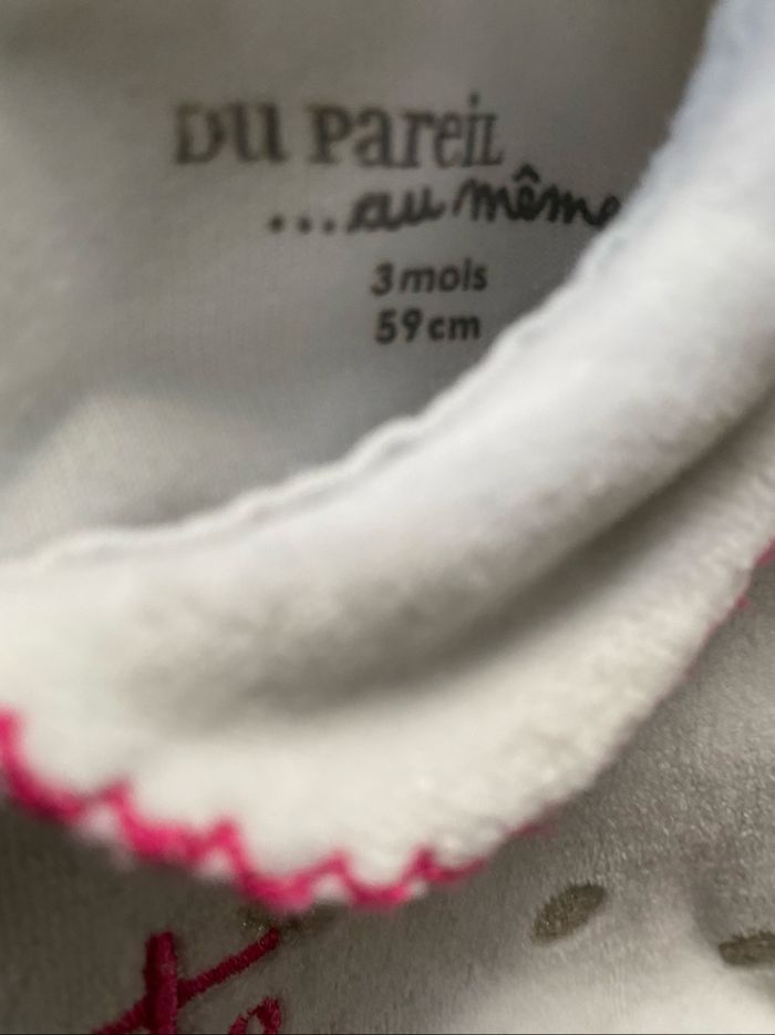Pyjama Du pareil au même 3 mois - photo numéro 2