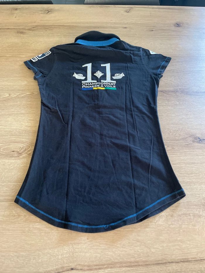 Polo noir Pinasse taille 1 - photo numéro 3