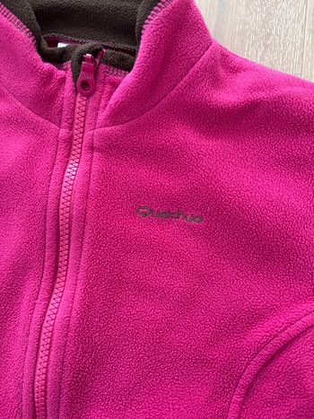 Veste polaire zippée 8 ans Décathlon Queschua ski/randonnée avec poches