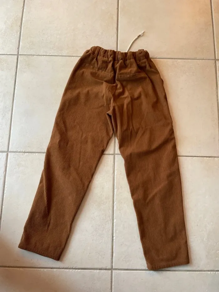 Pantalon mom velours côtelé - photo numéro 3
