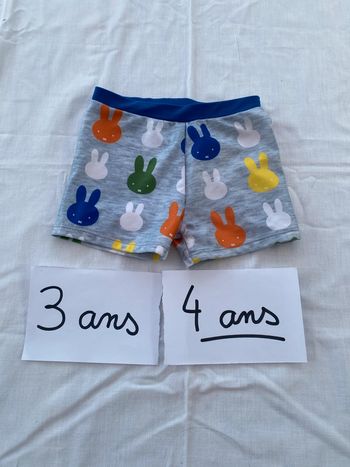 Maillot de bain 3-4 ans boxer short de bain piscine