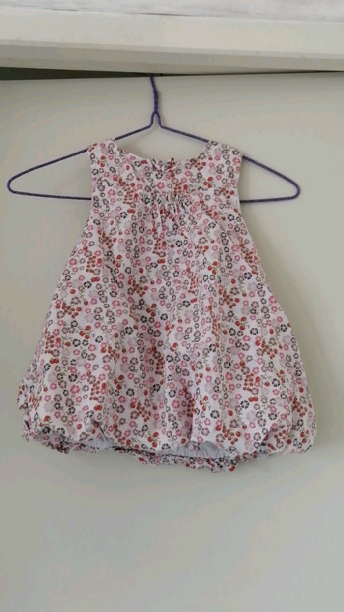 Robe boule fleurie obaïbi 6 mois
