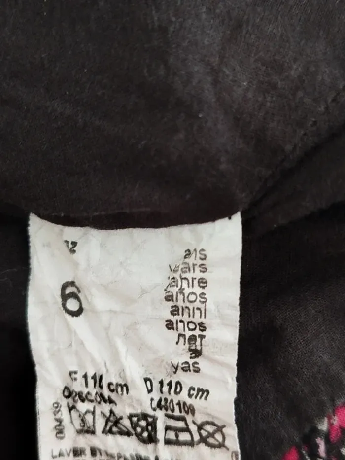 Robe manches longues multicolore Catimini taille 6 ans - photo numéro 6