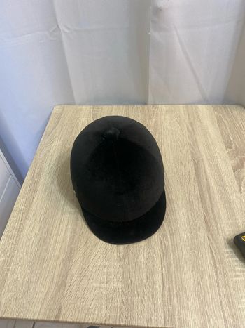 Bombe équitation Fouganza noire taille 54 - n80j