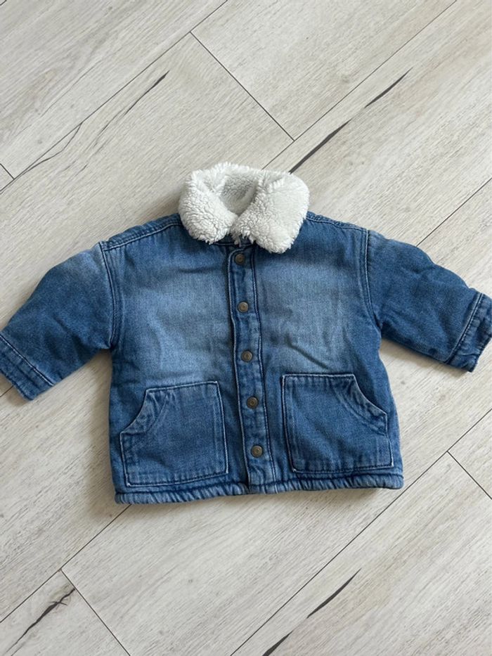 Veste polaire en jean