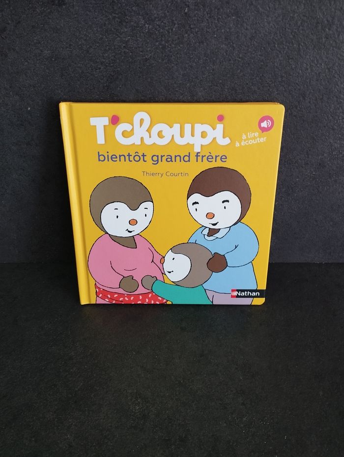 Livre T'choupi devient grand frère