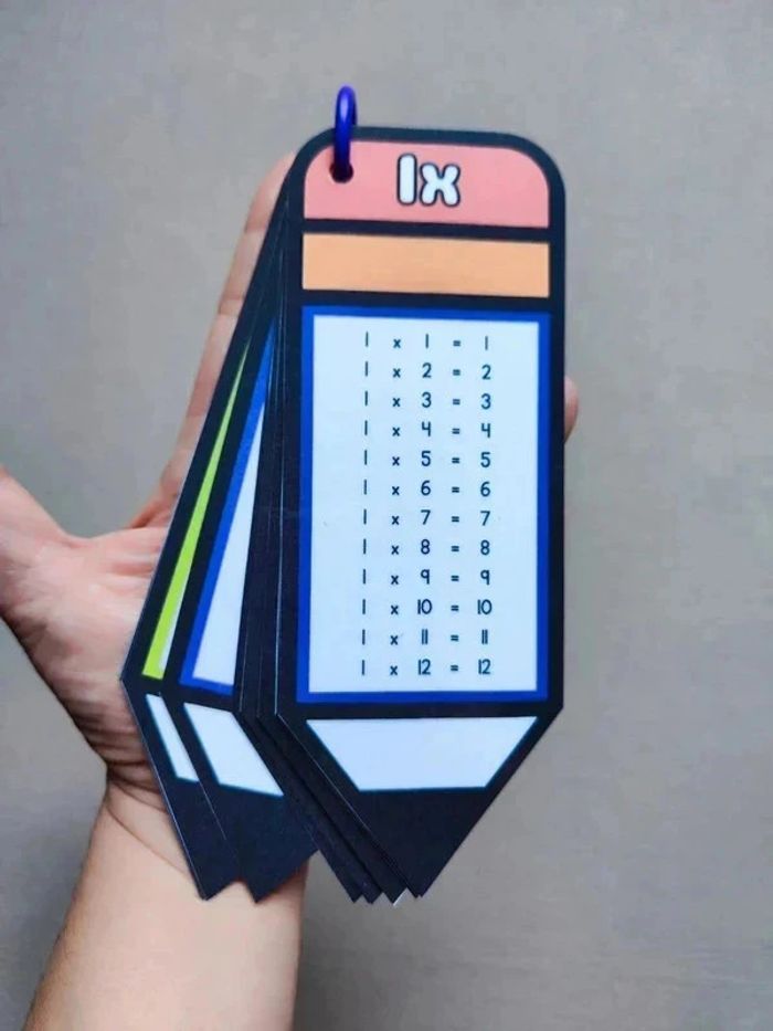 Carnet tables de multiplications de 1 à 12 - photo numéro 6