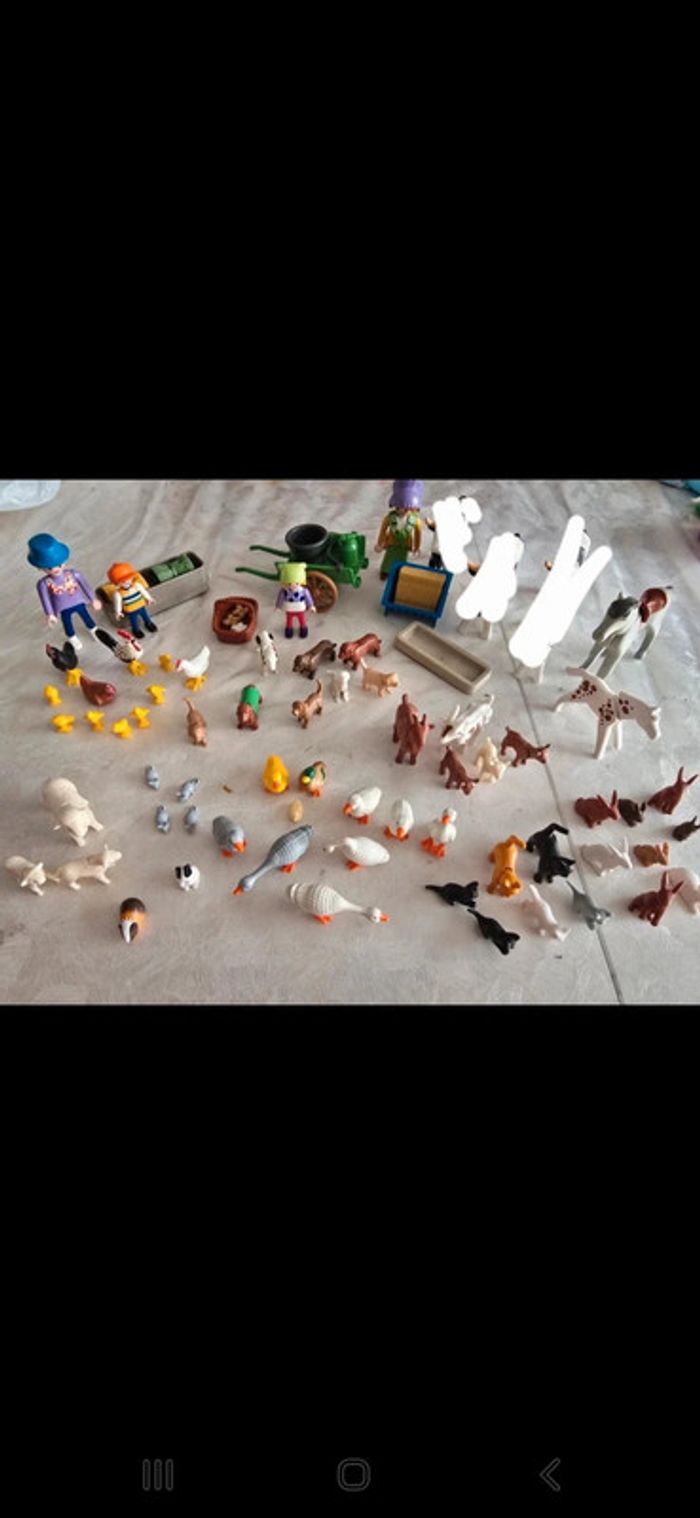 Animaux de la ferme playmobil