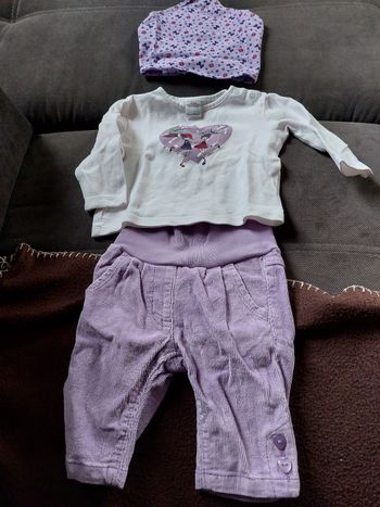 Ensemble fille 6mois