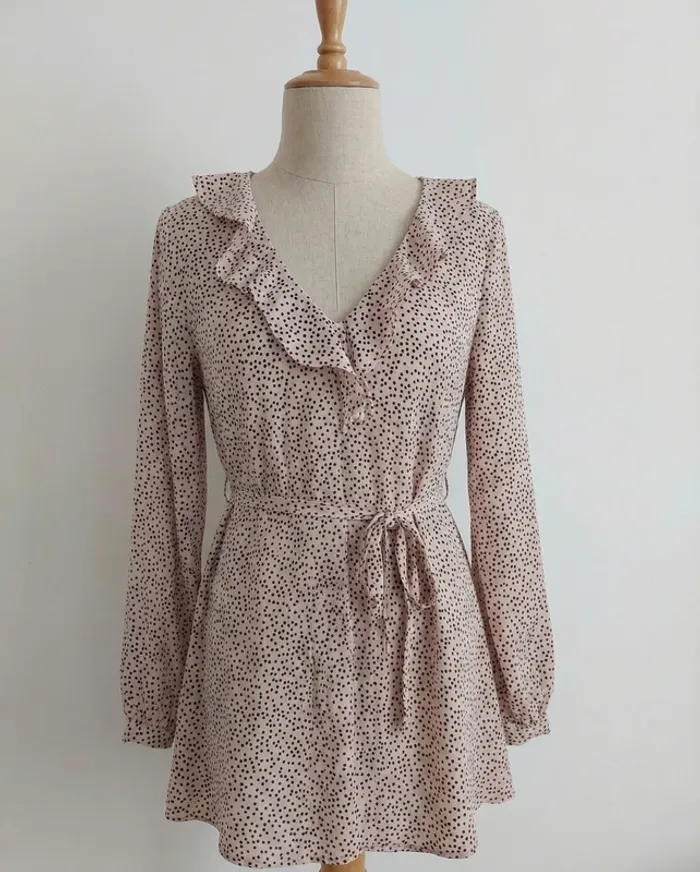 Robe de grossesse fluide à pois – H&M MAMA – Taille XS