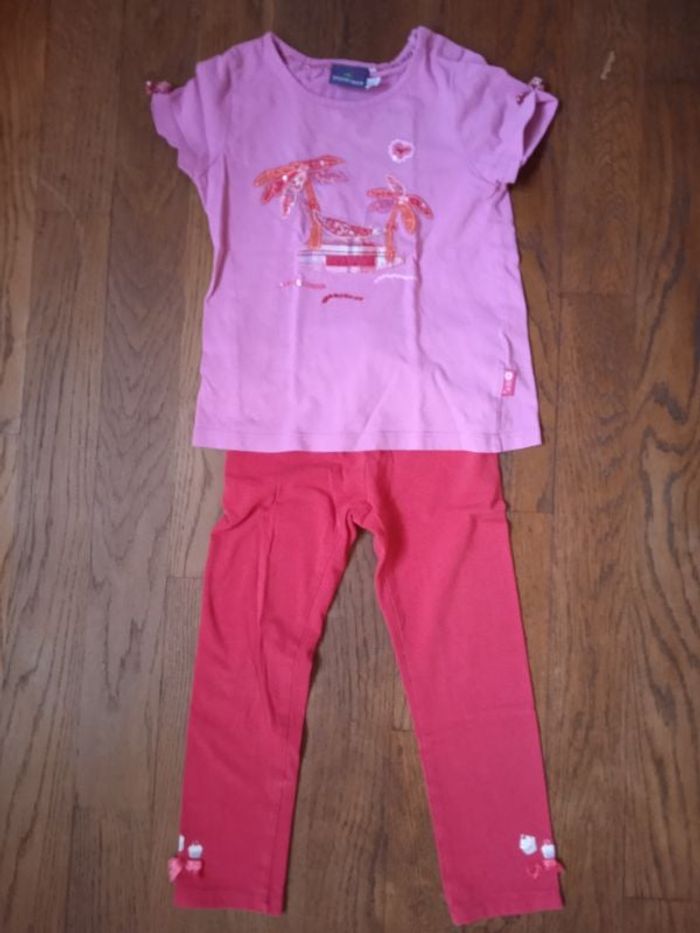 Ensemble fille (legging + tee-shirt) Sergent Major - 4 ans