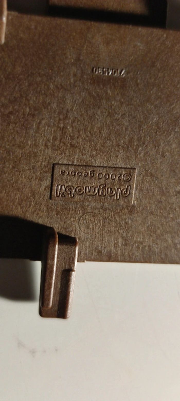 Playmobil pièce marron détachée château - photo numéro 3