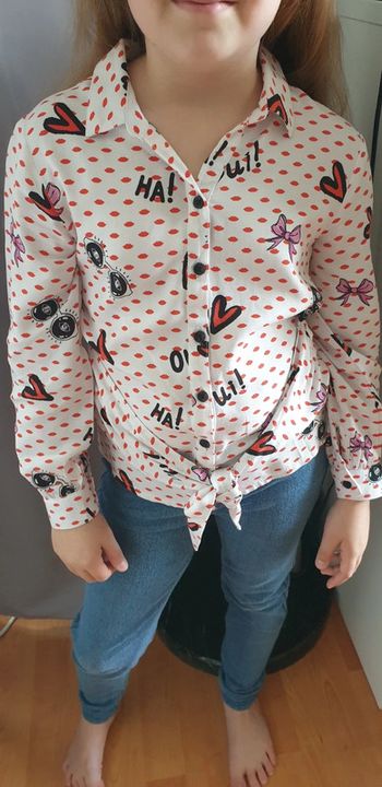 Chemise Orchestra 8 ans coeur