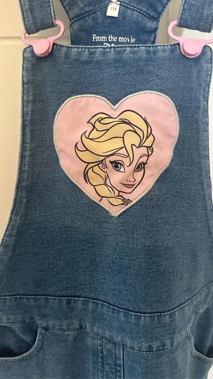 Salopette robe Elsa Reine des neiges Frozen - photo numéro 3