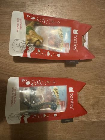 Lot de 2 tonies gigantosorus bill et mazu