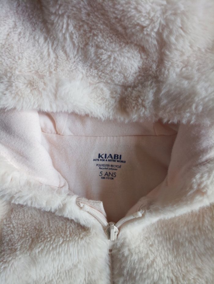 Veste peluche fille - photo numéro 2