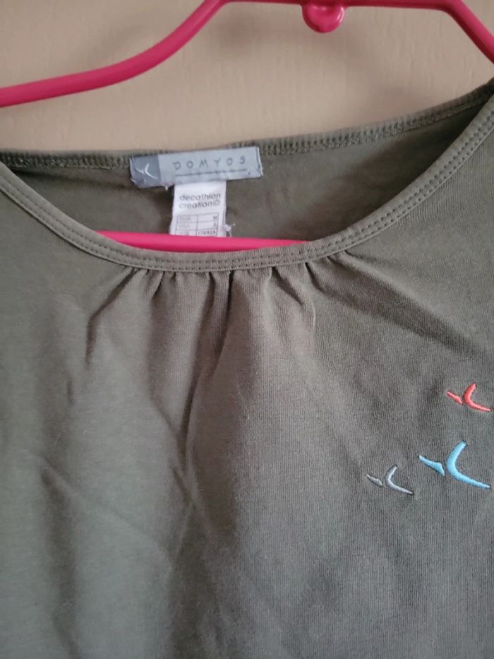 T-shirt kaki - photo numéro 2