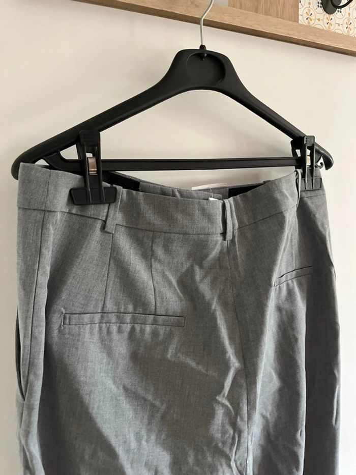 Pantalon gris neuf h&m - photo numéro 4
