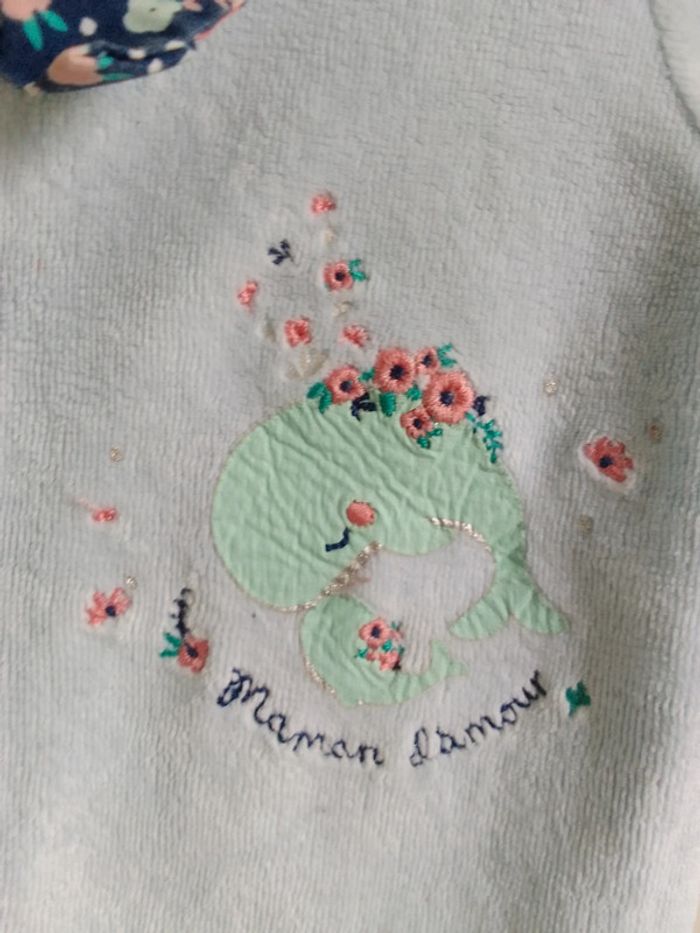 Pyjama sergent major avec noeud - photo numéro 3