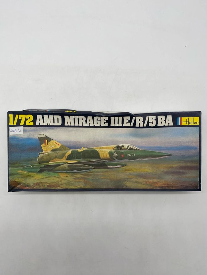 Maquette Heller AMD mirage III E/r/5 ba