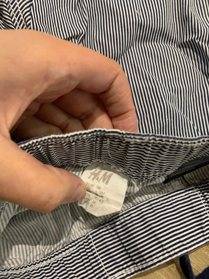 Short H&M - 6-9mois/ 74cm - photo numéro 3