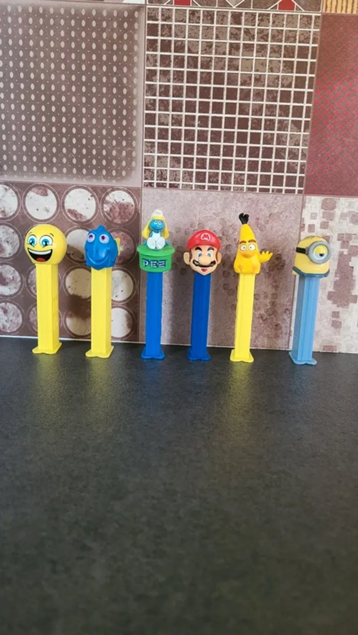 Lot de 6 pez