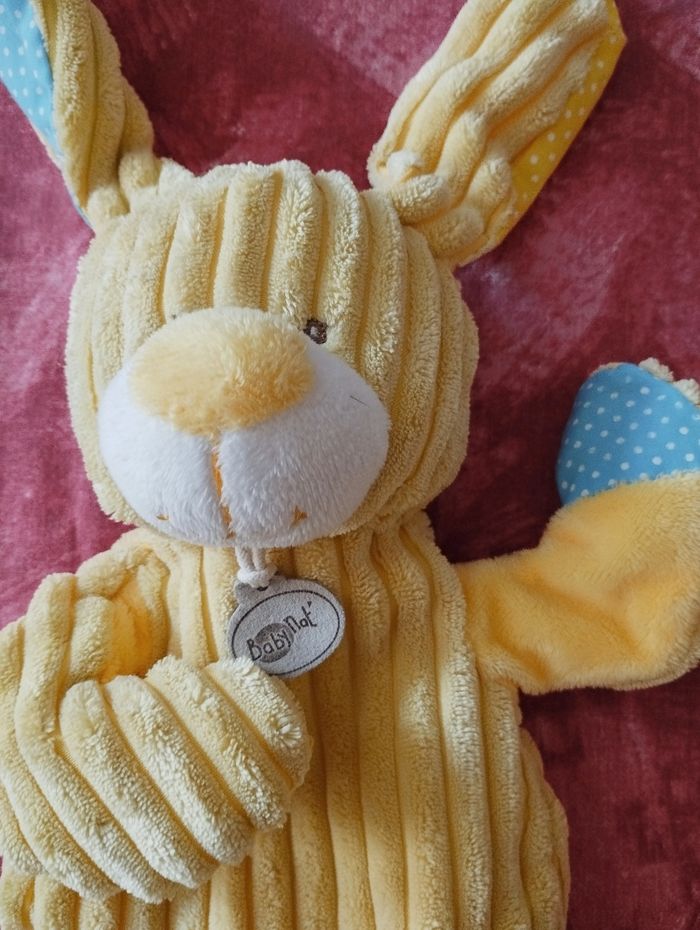 Doudou lapin Baby Nat marionnette - photo numéro 2