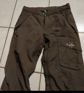 Pantalon snow ski marron taille L firefly
