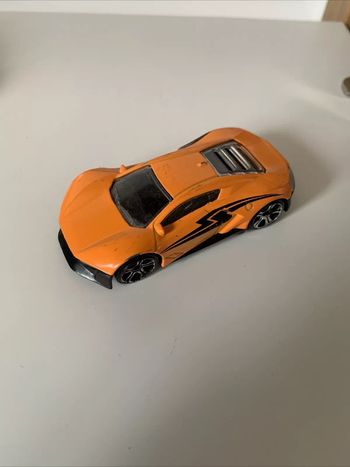 Voiture Miniature 2014 Orange Sports Car Fastlane SS-007 6,5 cm