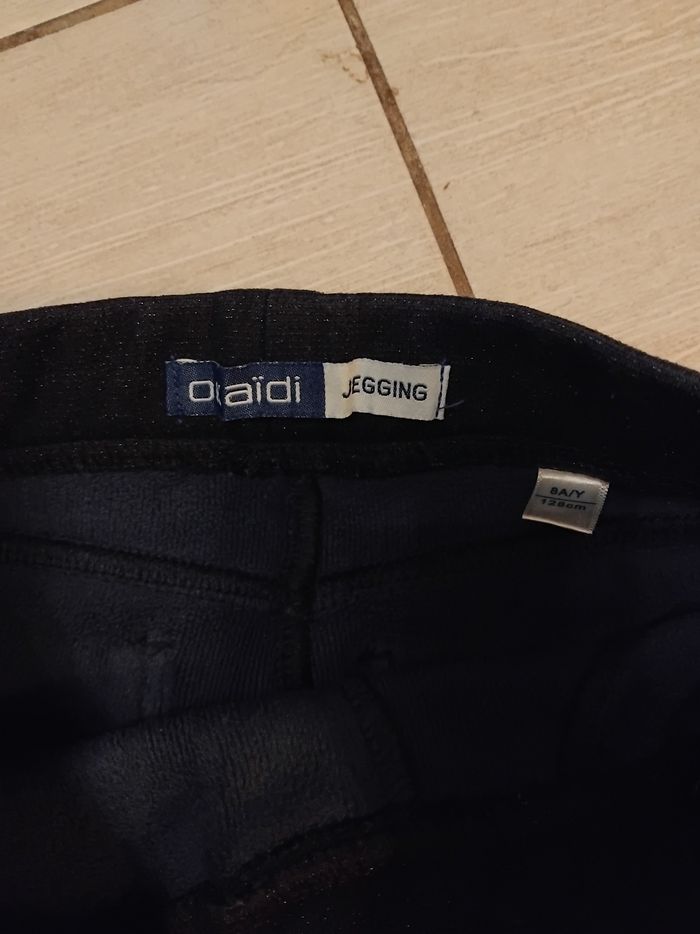 Pantalons fille  okaidi taille 8 ans - photo numéro 3