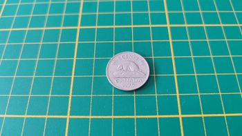 Pièce de 5 ct cents centimes Canada 1975 pièce de monnaie #SPDF