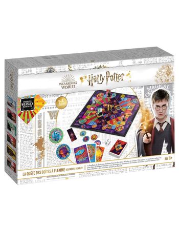 Cartamundi jeu la quête des boites à flemme des frères weasley Harry potter