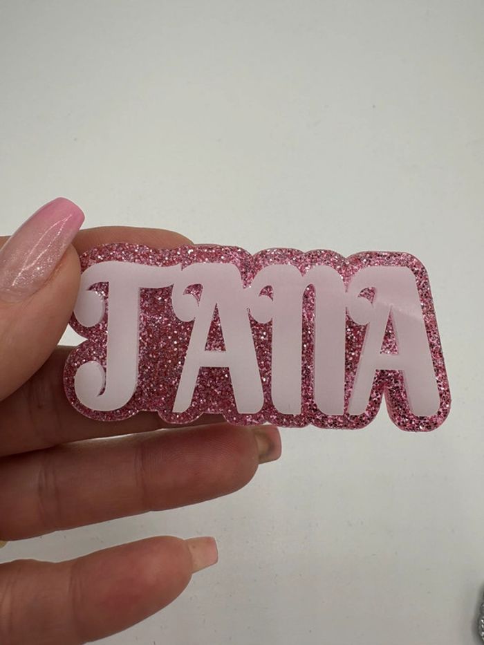 Barrette à paillettes TANA