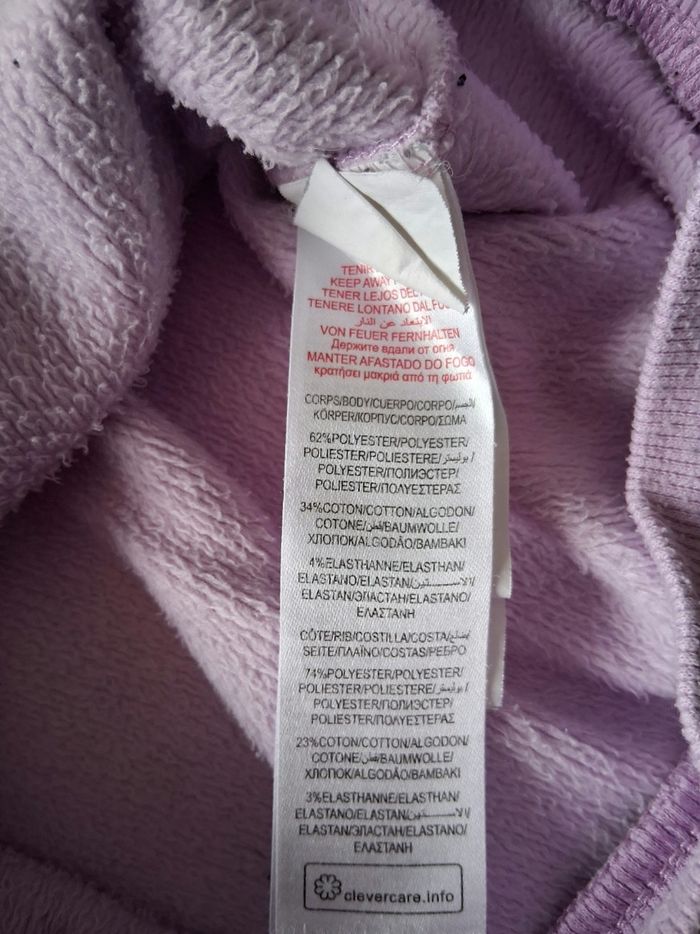 Robe sweat fille parme 5 ans - photo numéro 9