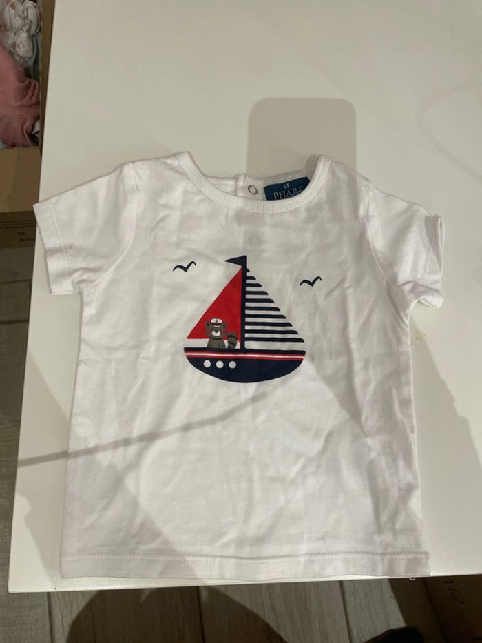 Tee shirt manche courte 12 mois