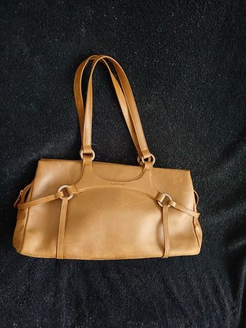 Sac Lancel cuir camel