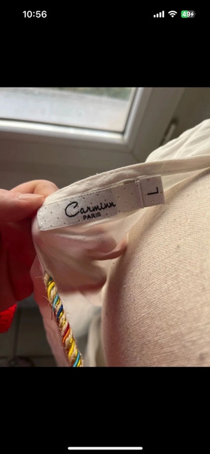 Blouse dos nu carminn Paris - photo numéro 3