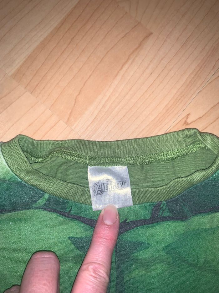 Pyjama Hulk en coton 6 ans garçon - photo numéro 5