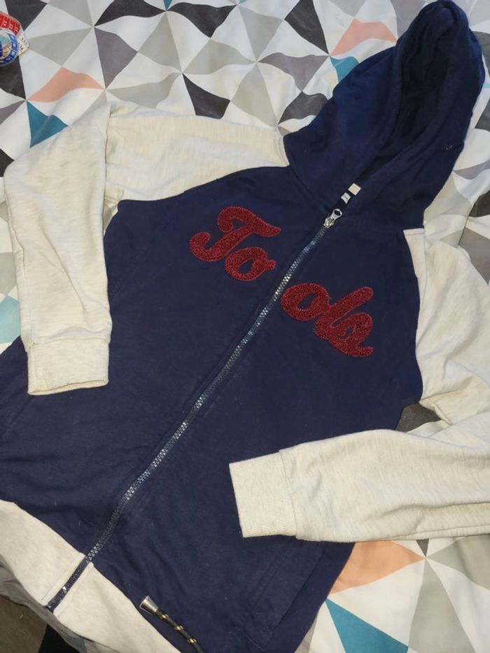 Veste à capuche 12ans - photo numéro 2