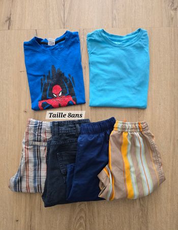 Lot de vêtements garçon - Taille 8ans